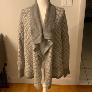 EUC Loft shawl cardigan sweater.